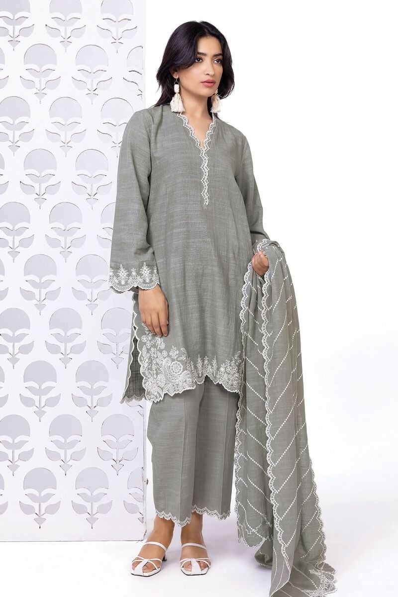 Khaadi | My Winter Mood | DKN15 -  Khaadi Ladies Clothes - Original Designer Dress - House of Maryam