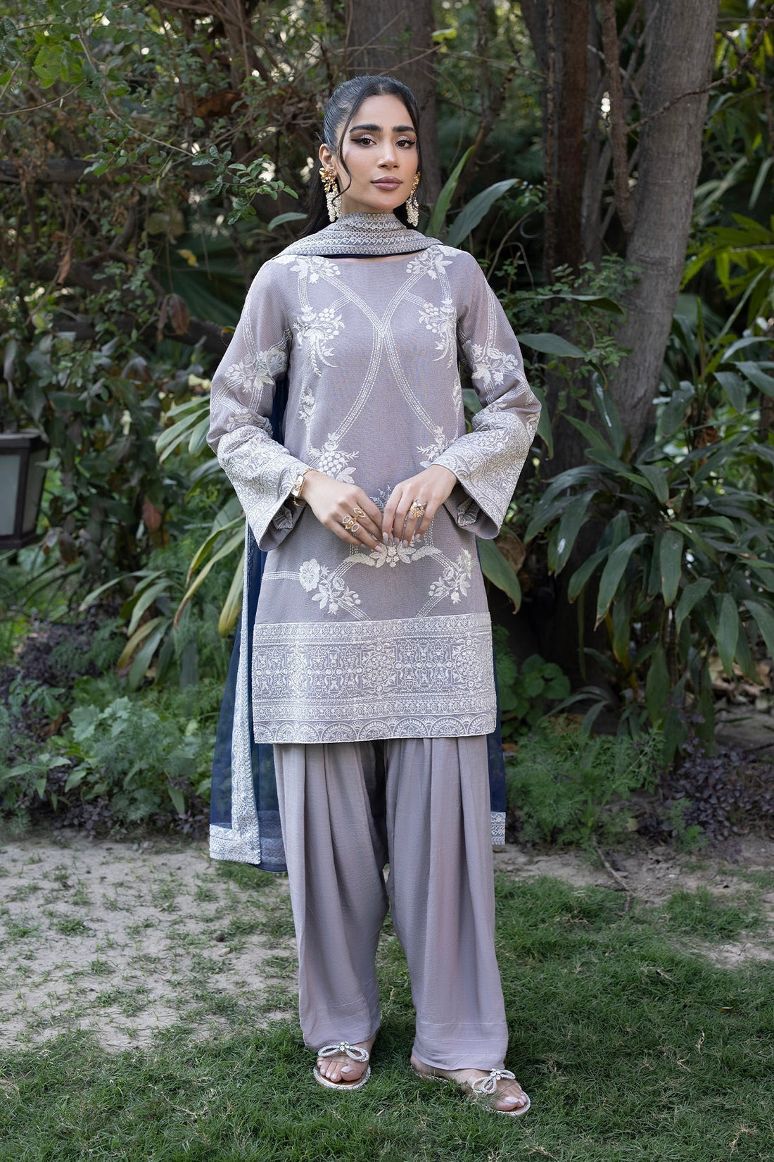 Erum Khan | Shahzeen Eid Collection | KIWI -  Erum Khan Formal - Original Designer Dress - House of Maryam