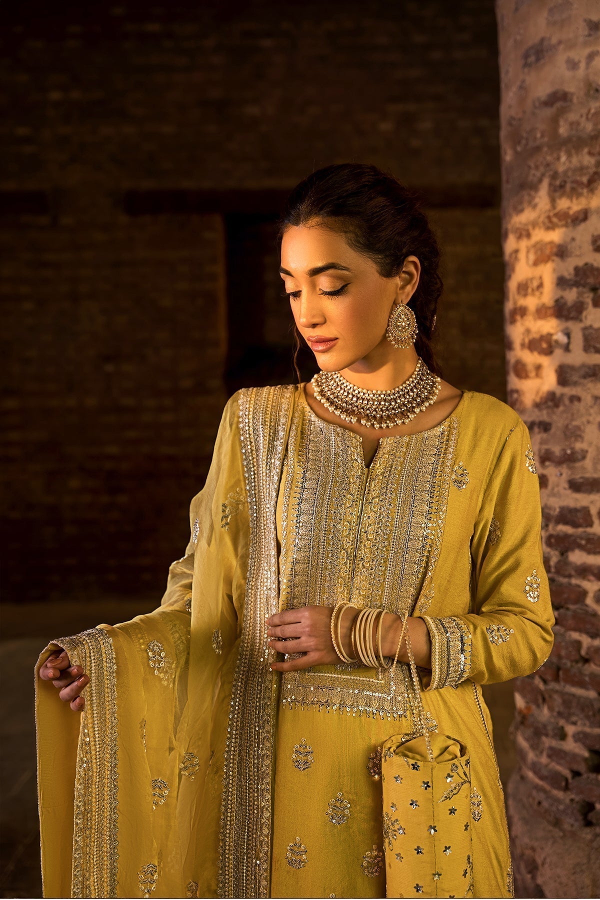 Erum Khan | Shezadian Luxe Formals | DIL ARAA -  Erum Khan Formal - Original Designer Dress - House of Maryam