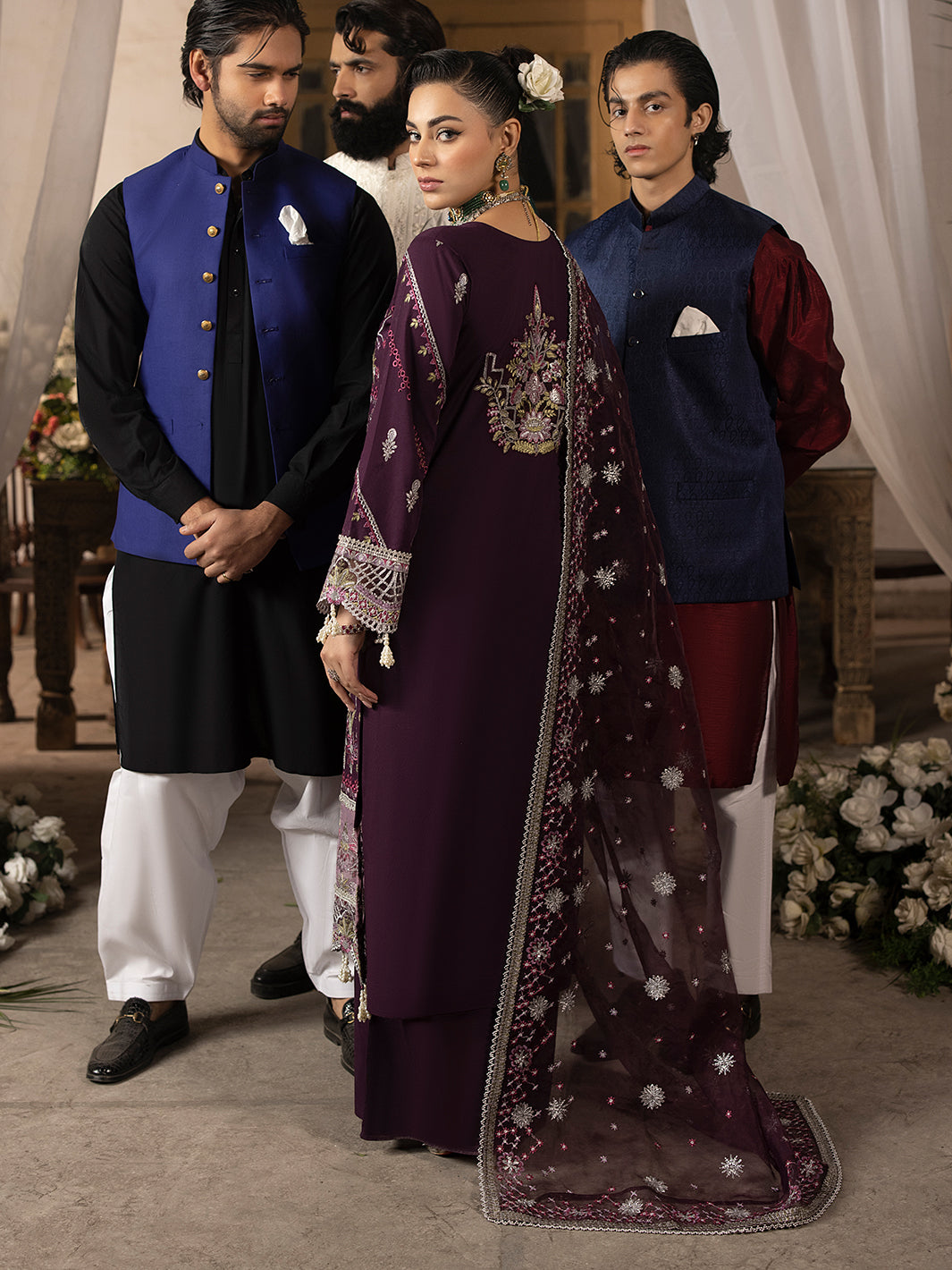 Mahnur | Mahrukh Luxury Lawn 24 | ESME -  Mahnur Luxury - Original Designer Dress - House of Maryam