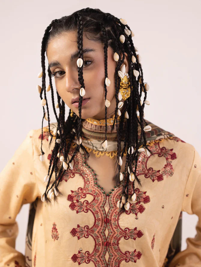 Ittehad | Faiza Faisal Rangeeli Lawn 24 | Gulabo -  Ittehad Luxury - Original Designer Dress - House of Maryam