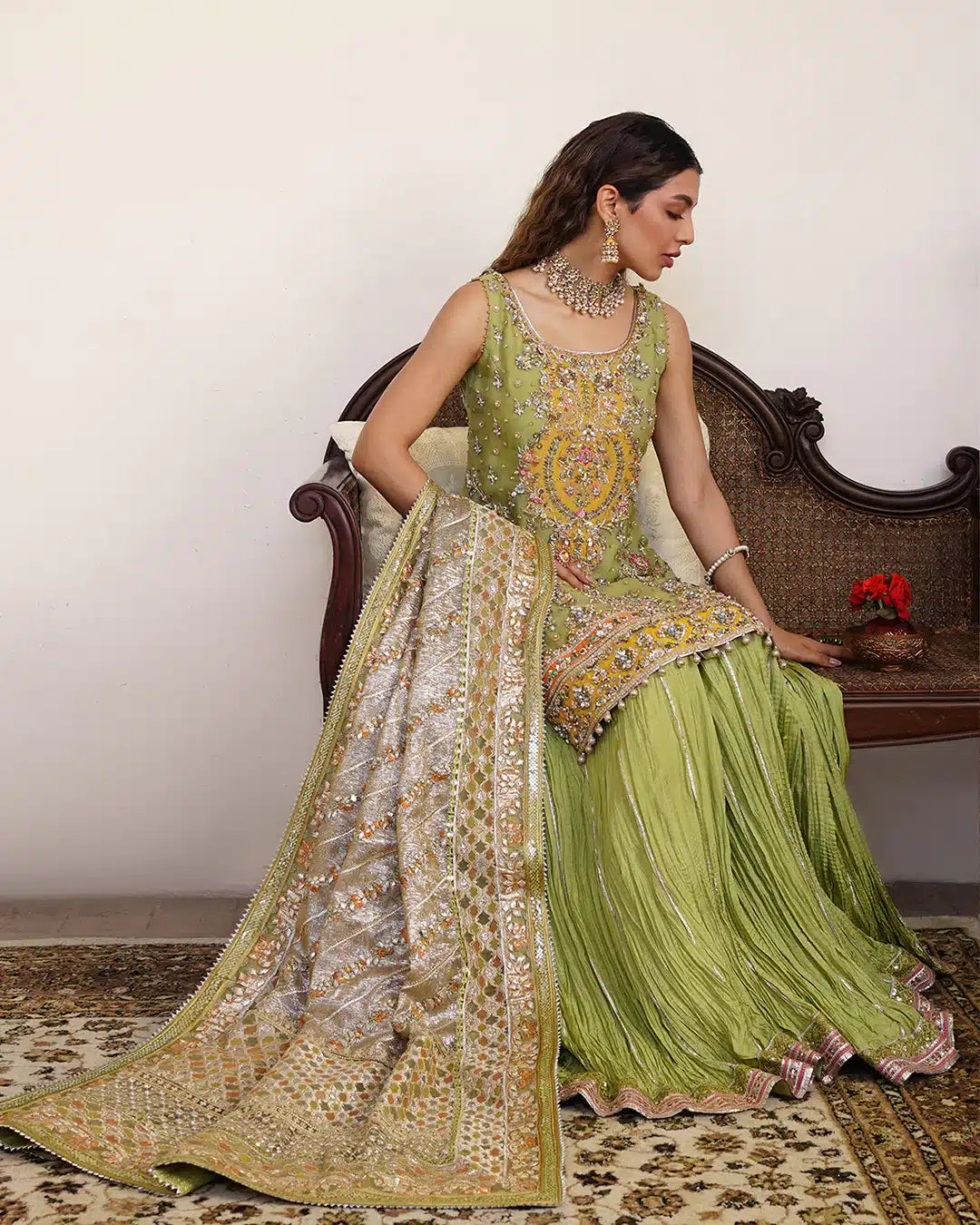 Faiza Saqlain | Irina Wedding Formals 23 | Tamaan -  Faiza Saqlain Bridal - Original Designer Dress - House of Maryam