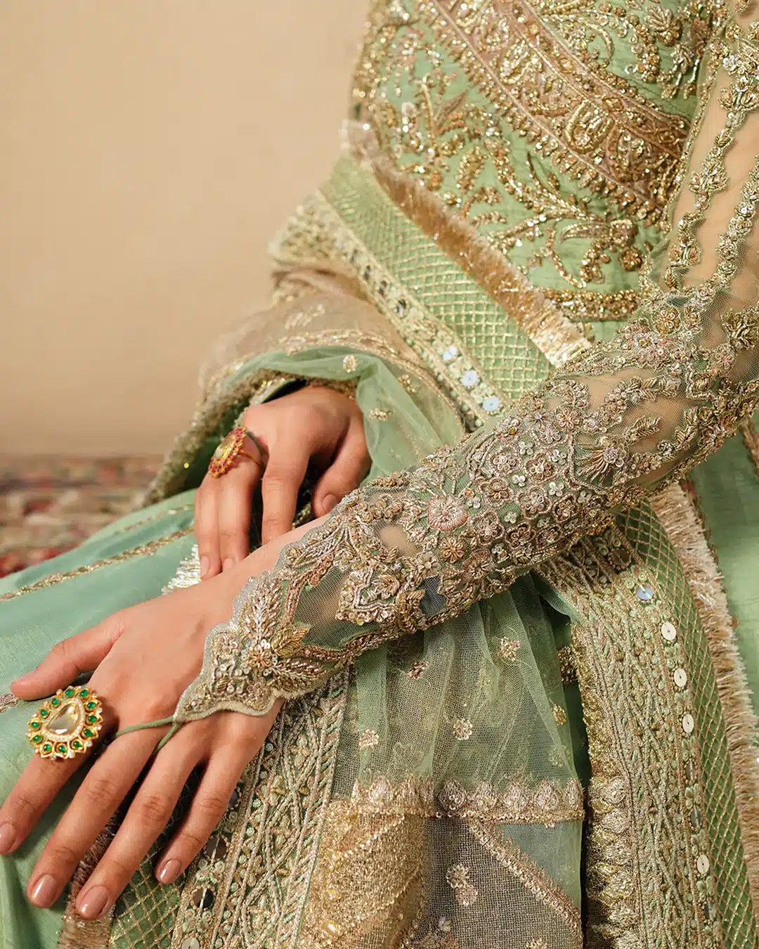 Faiza Saqlain | Irina Wedding Formals 23 | Adana -  Faiza Saqlain Bridal - Original Designer Dress - House of Maryam