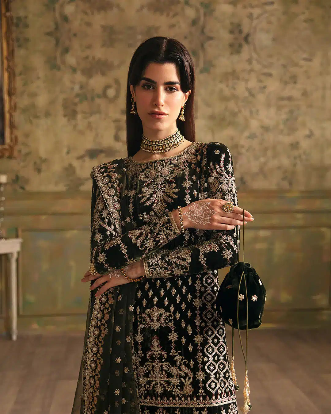 Faiza Saqlain | Manaar Luxe Formals 23 | Adara -  Faiza Saqlain Bridal - Original Designer Dress - House of Maryam