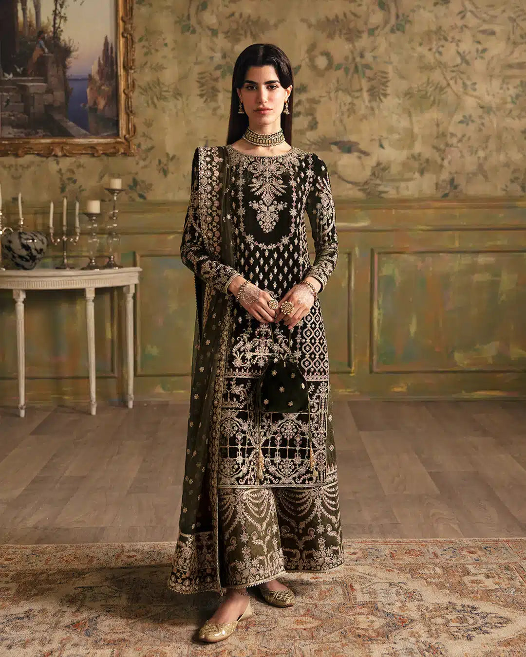 Faiza Saqlain | Manaar Luxe Formals 23 | Adara -  Faiza Saqlain Bridal - Original Designer Dress - House of Maryam