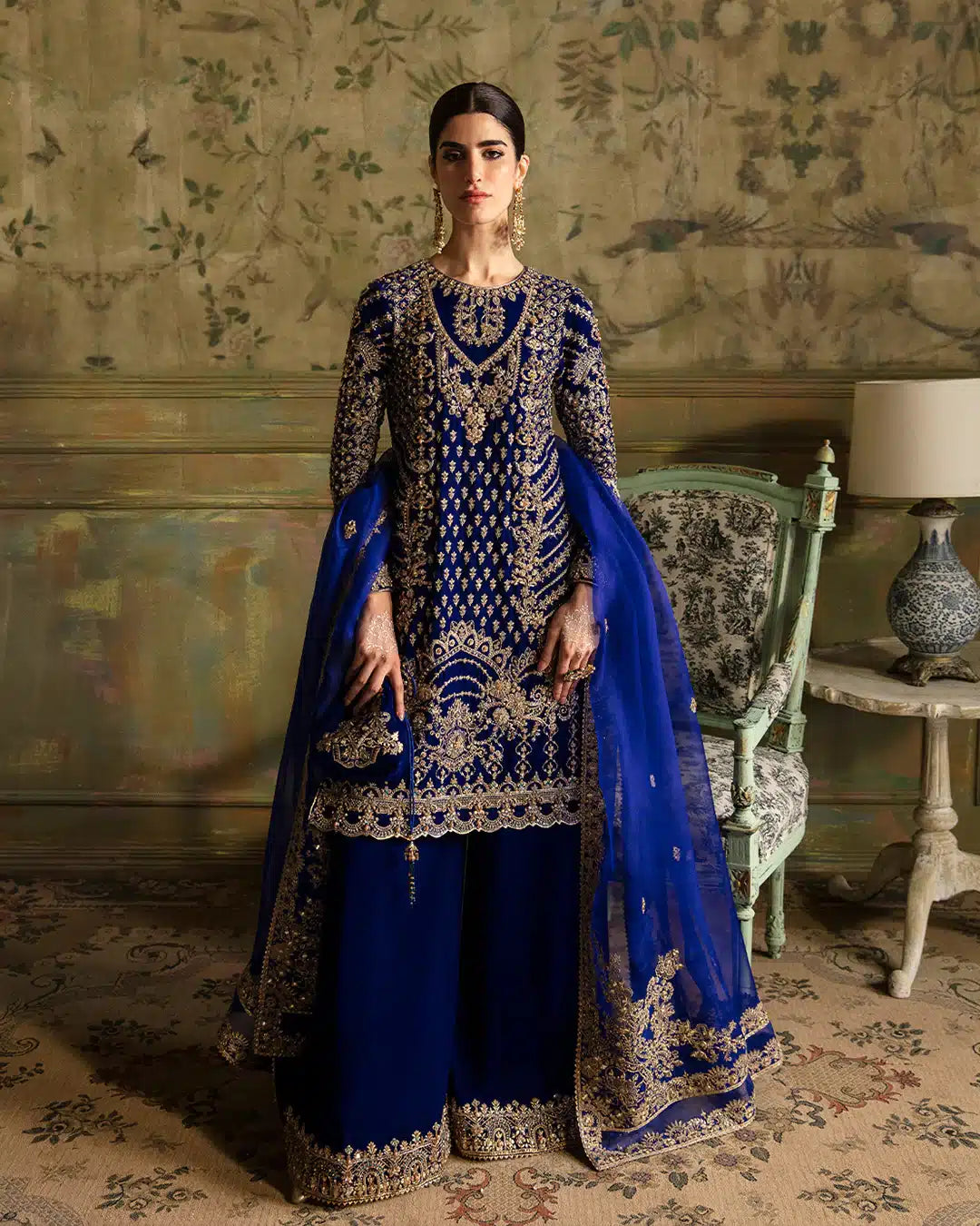 Faiza Saqlain | Manaar Luxe Formals 23 | Seyhana -  Faiza Saqlain Bridal - Original Designer Dress - House of Maryam