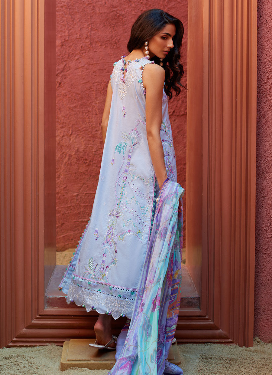 Farah Talib Aziz | Suay Lawn 24 | CALLISTA WEDGEWOOD -  Farah Talib Aziz Luxury - Original Designer Dress - House of Maryam
