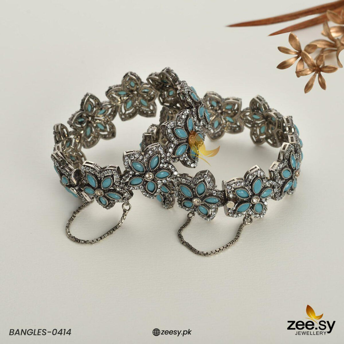 Bangles-0414 -  Zeesy Bangles - Original Designer Dress - House of Maryam
