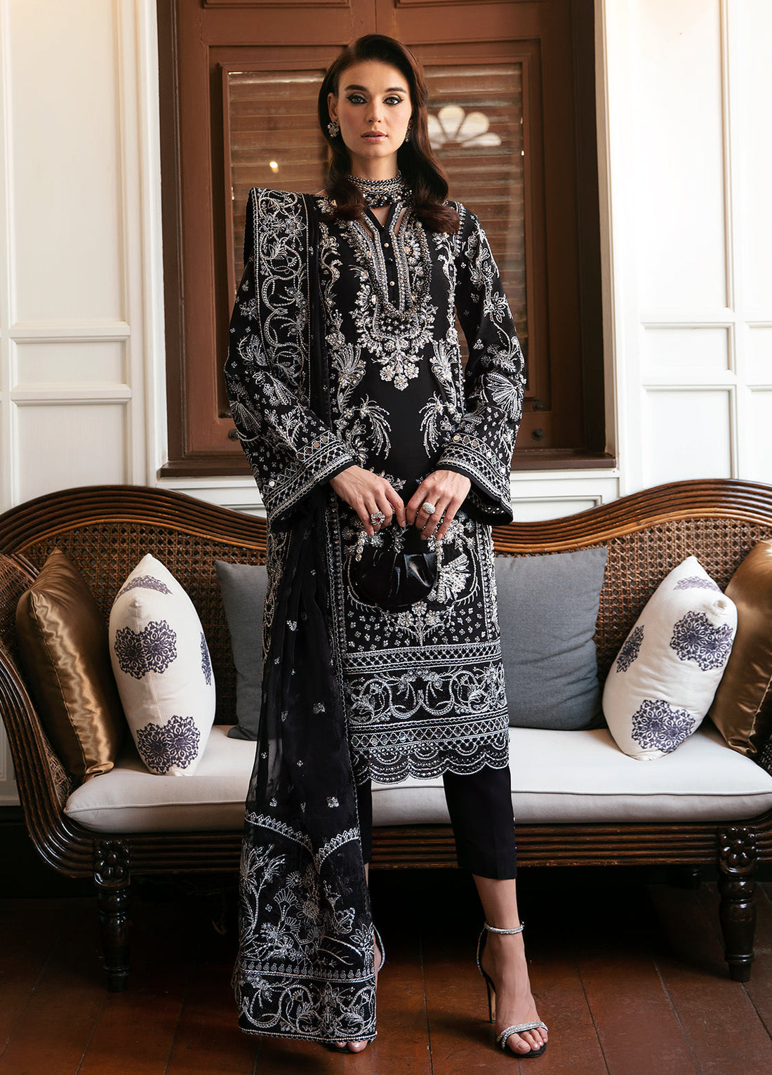 Gulaal | Luxury Pret | NADINE (GL-LP-24V1-22) -  Gulaal Formal - Original Designer Dress - House of Maryam