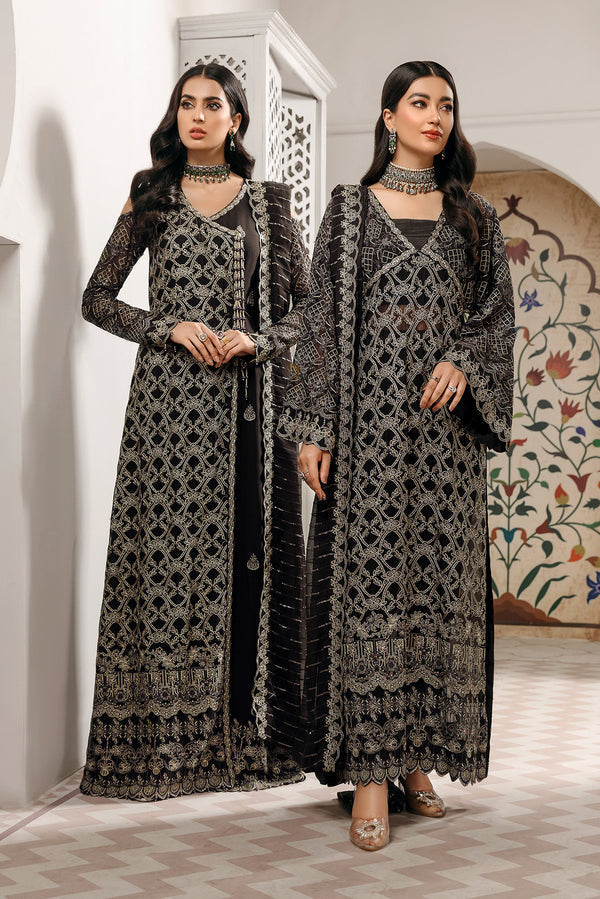 House of Nawab | Luxury Formals | NERMIN -  House of Nawab Formal - Original Designer Dress - House of Maryam