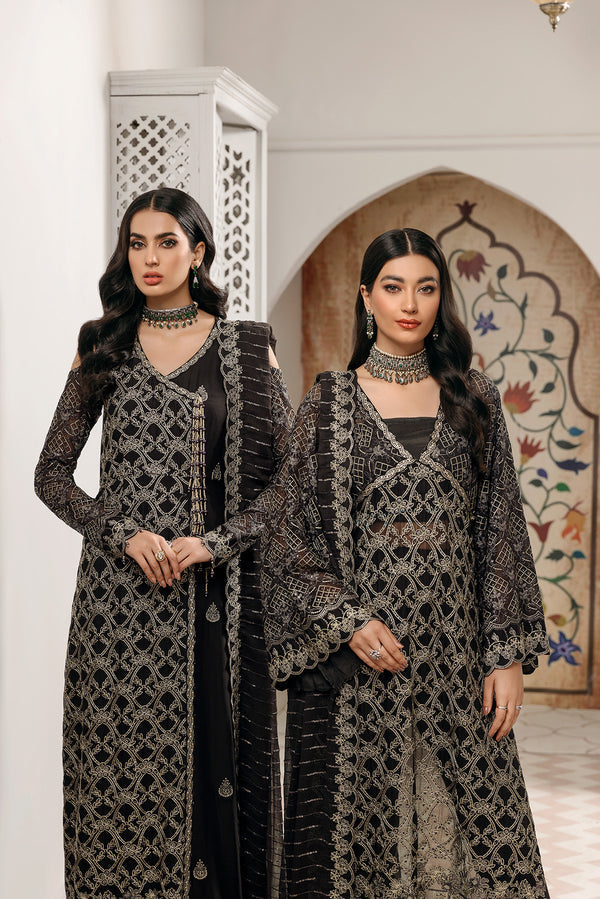 House of Nawab | Luxury Formals | NERMIN -  House of Nawab Formal - Original Designer Dress - House of Maryam