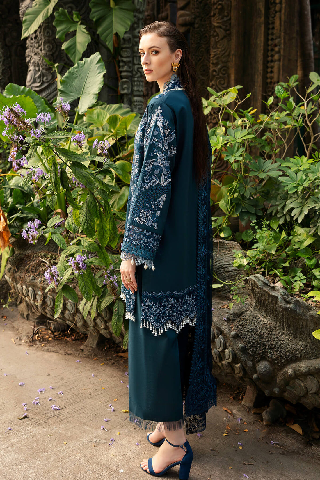 Imrozia Premium | Reve Luxury Lawn | S.L 58 Desiree -  Imrozia Premium Luxury - Original Designer Dress - House of Maryam