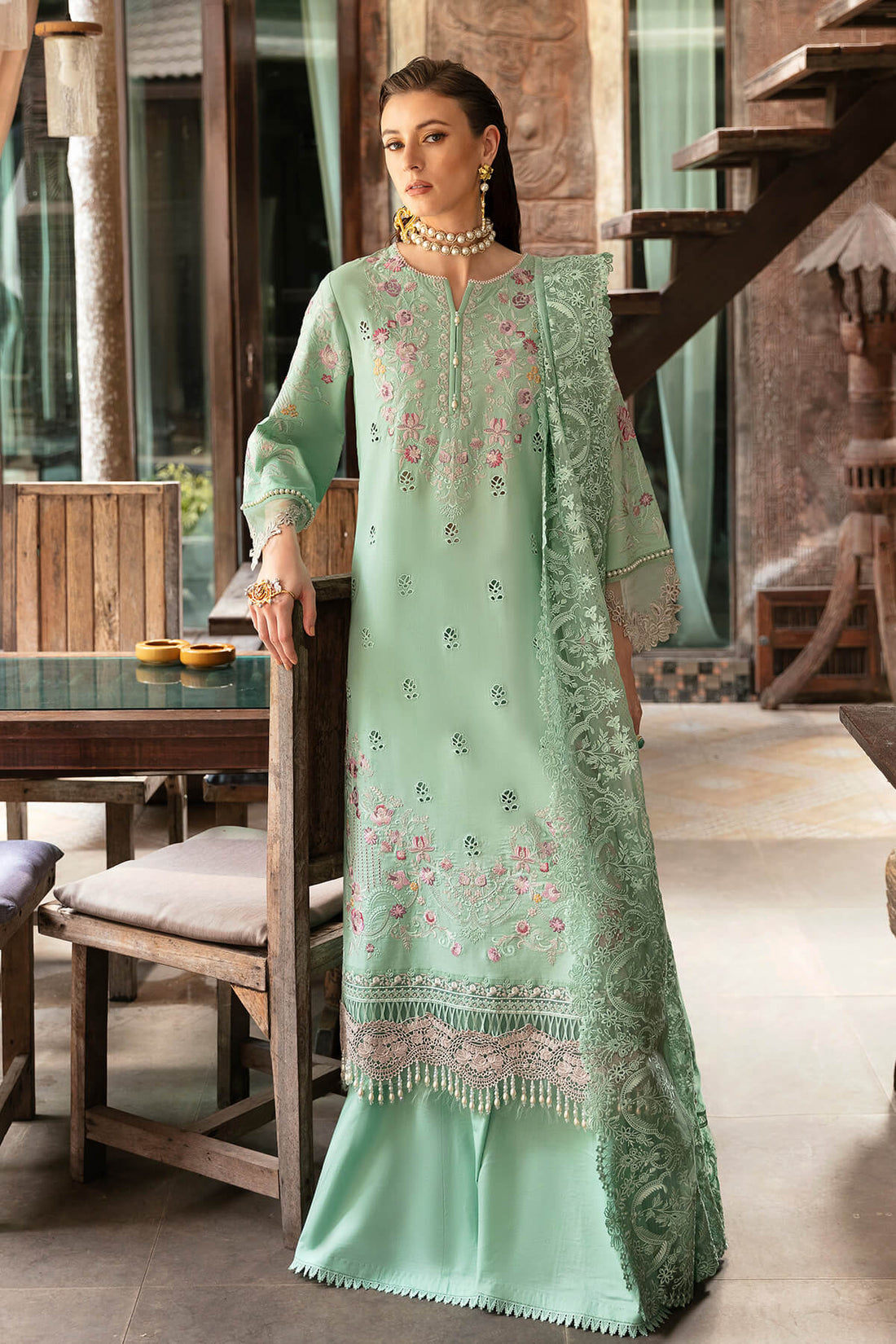 Imrozia Premium | Reve Luxury Lawn | S.L 64 Maya -  Imrozia Premium Luxury - Original Designer Dress - House of Maryam