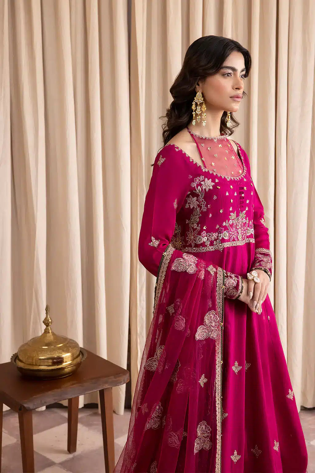 Iznik | Festive Raw Silk 23 | IRS-05 OPULENCE -  Iznik Formal - Original Designer Dress - House of Maryam