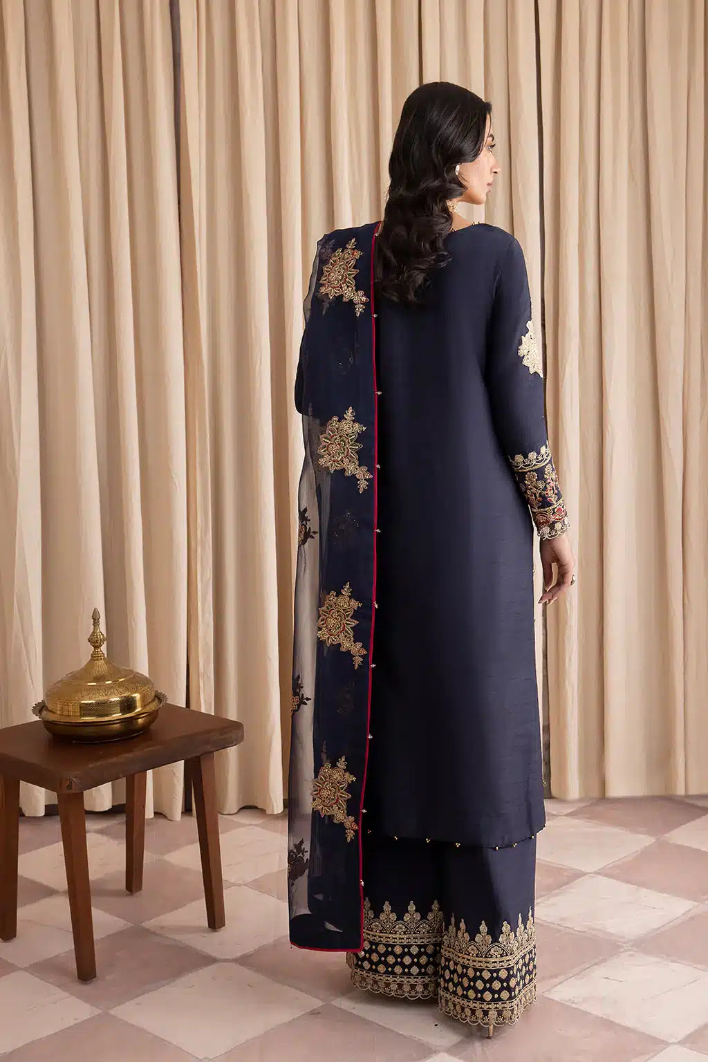 Iznik | Festive Raw Silk 23 | IRS-07 ZENITH -  Iznik Formal - Original Designer Dress - House of Maryam