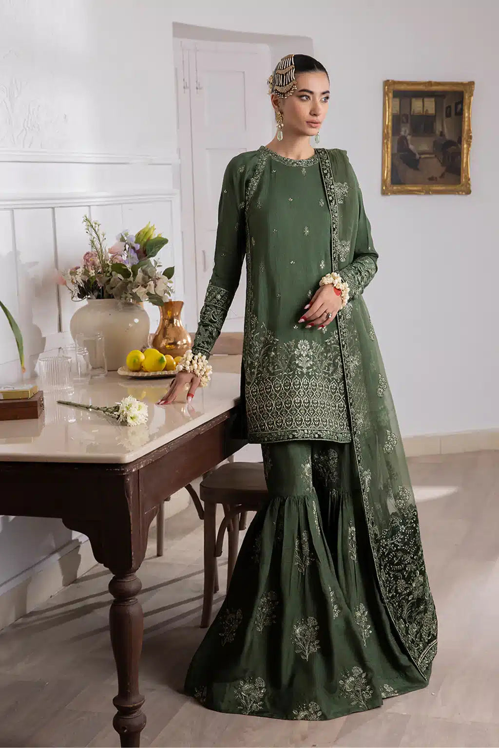 Iznik | Festive Raw Silk 23 | IRS-04 IDYLLIC -  Iznik Formal - Original Designer Dress - House of Maryam