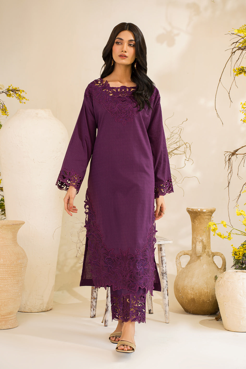Iznik | Lawnkari 24 | UE-209 QUAGMIRE -  Iznik Formal - Original Designer Dress - House of Maryam