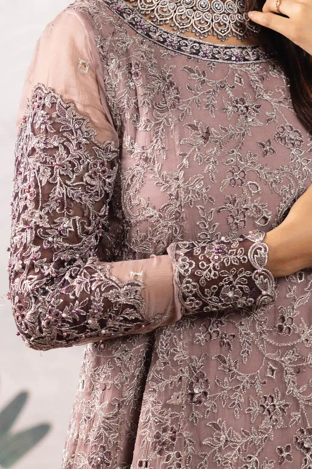 Iznik | Shendi Luxury Formals 23 | ISC-05 KAAFISHA -  Iznik Formal - Original Designer Dress - House of Maryam