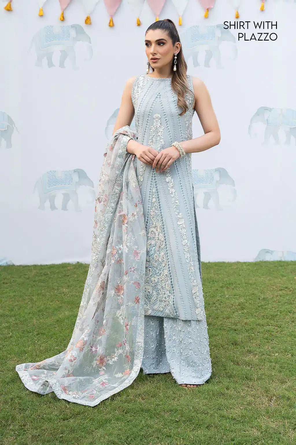 Iznik | Shendi Luxury Formals 23 | ISC-02 FEROZA -  Iznik Formal - Original Designer Dress - House of Maryam