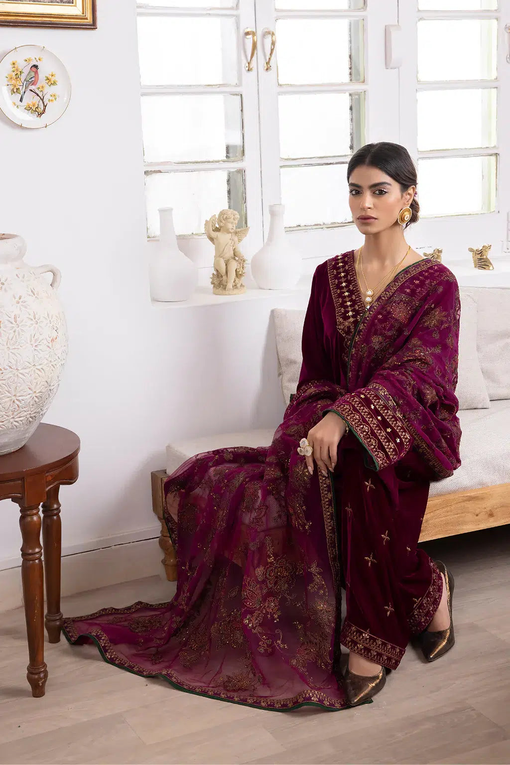 Iznik | Festive Velvet 23 | IV-31 SHIRIN -  Iznik Formal - Original Designer Dress - House of Maryam