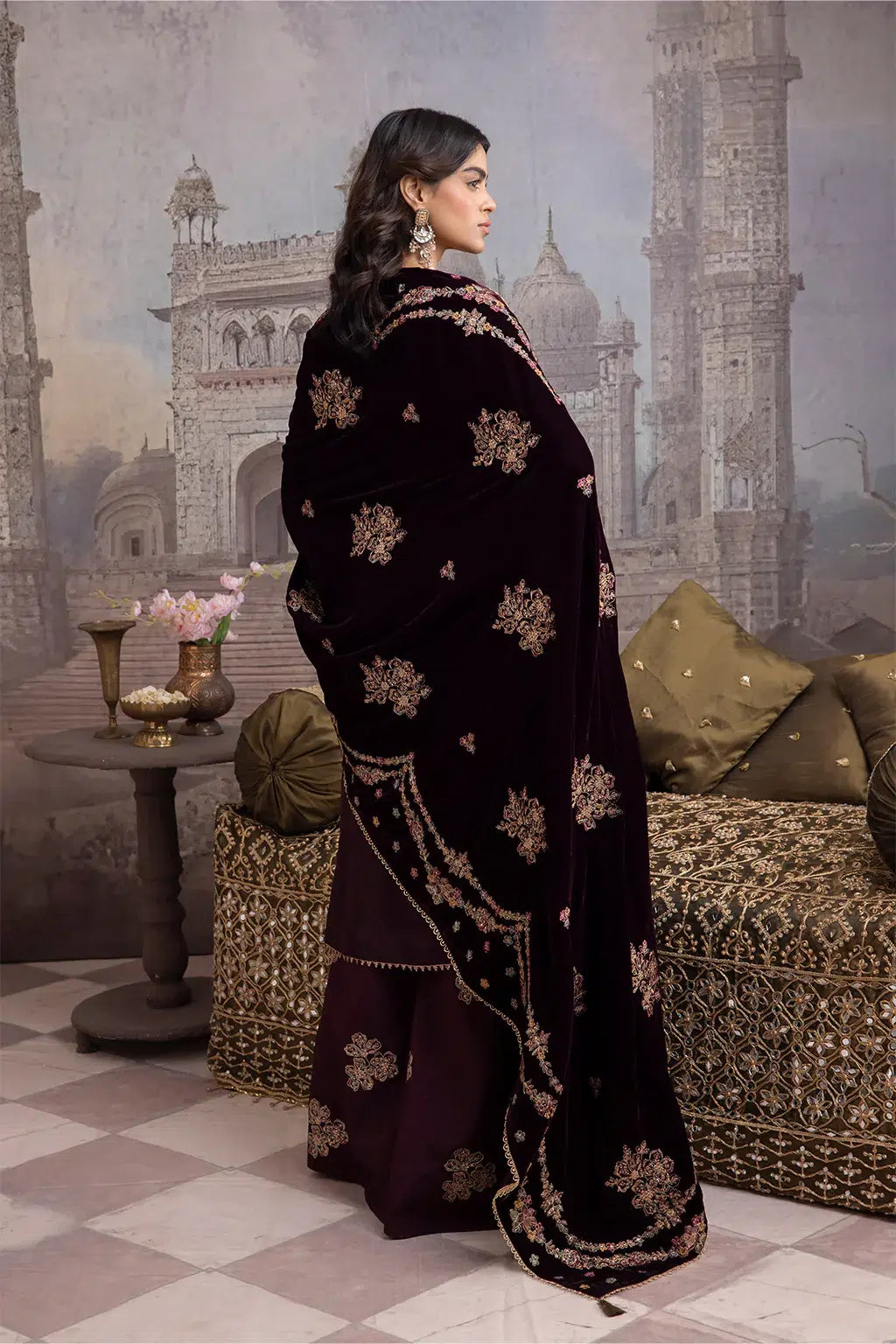 Iznik | Festive Velvet 23 | IV-32 ZARIN -  Iznik Formal - Original Designer Dress - House of Maryam
