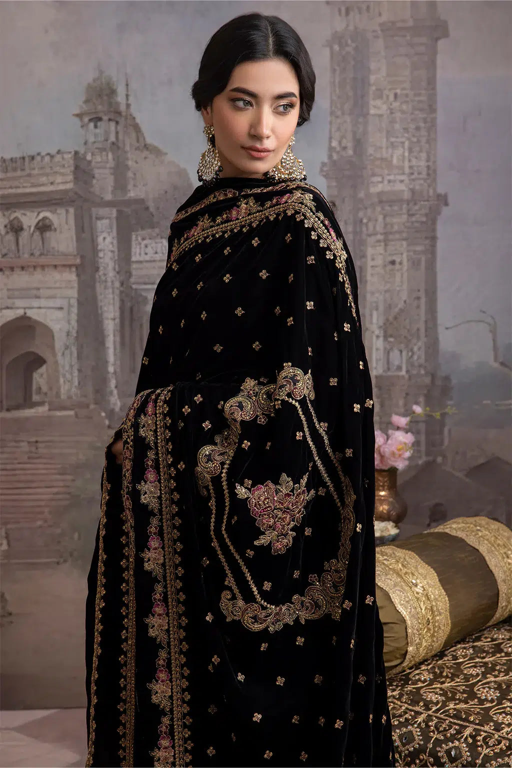Iznik | Festive Velvet 23 | IV-28 LEILA -  Iznik Formal - Original Designer Dress - House of Maryam