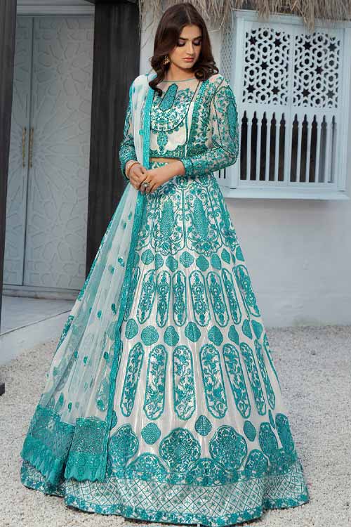 Waqas Shah | Malika E Jahan | Jasmine -  Waqas Shah Formal - Original Designer Dress - House of Maryam