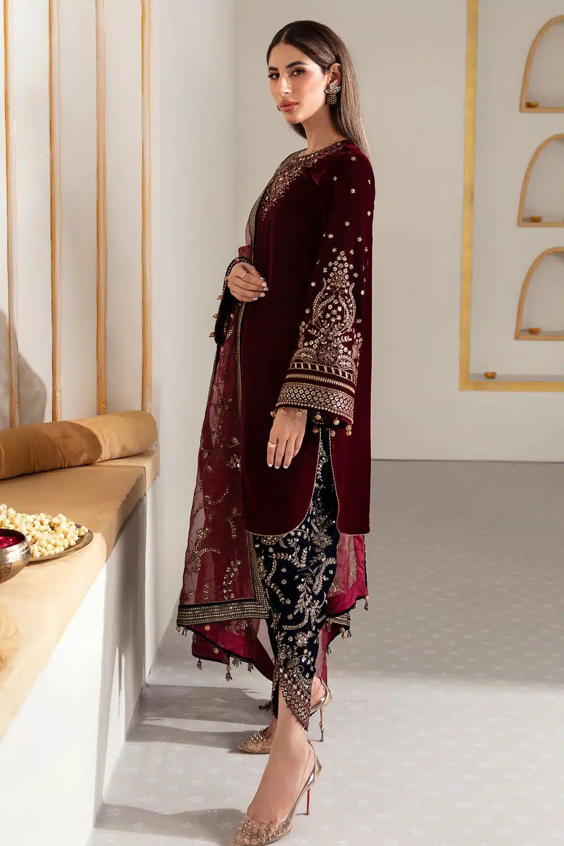 Jazmin | Velvet 23 | VF-2017 -  Jazmin Formal - Original Designer Dress - House of Maryam