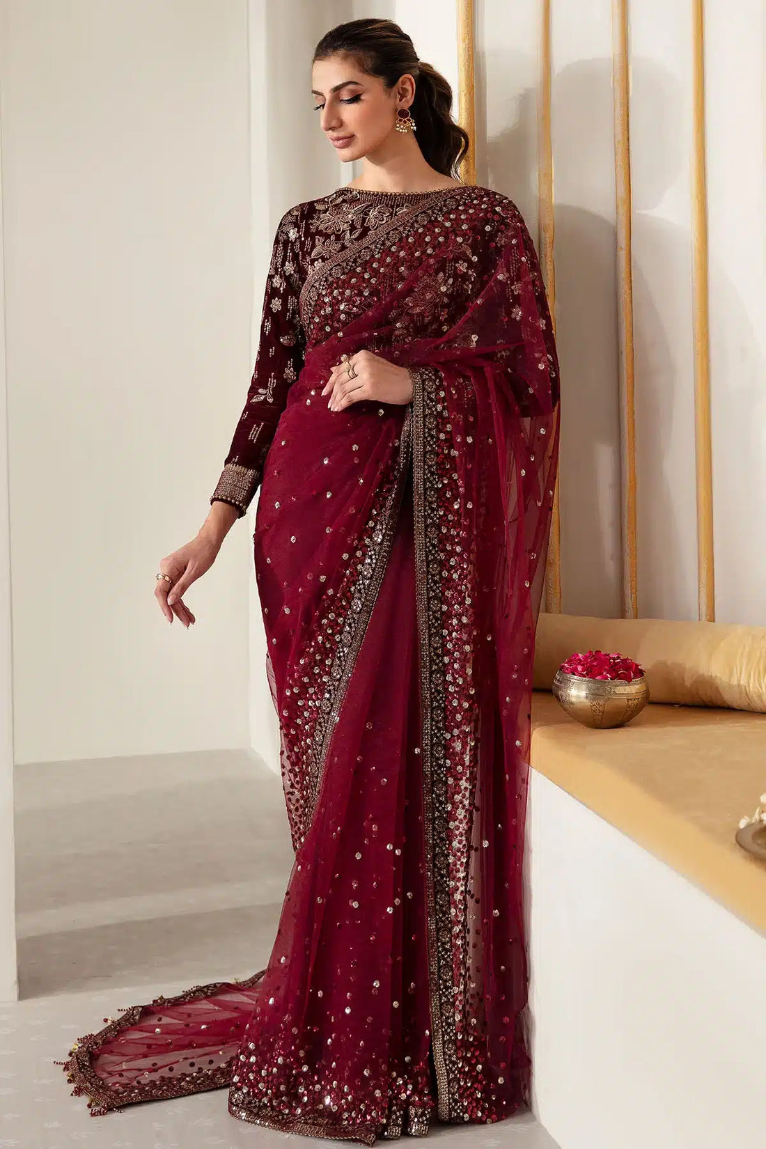 Jazmin | Velvet 23 | VF-2016 -  Jazmin Formal - Original Designer Dress - House of Maryam