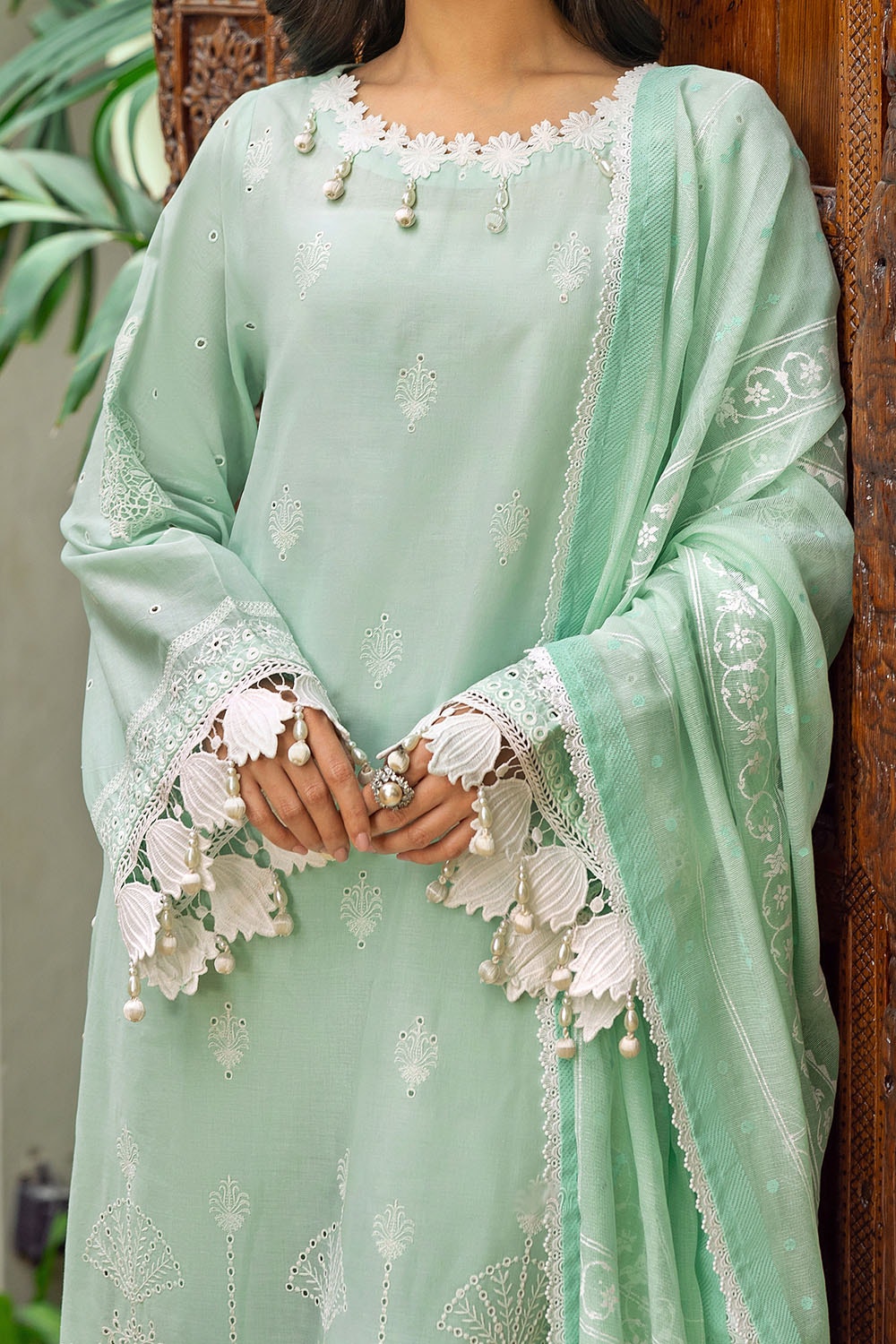 Gul Ahmed | Festive Capsule 25 | SP-52052 -  Gul Ahmed Ladies Clothes - Original Designer Dress - House of Maryam