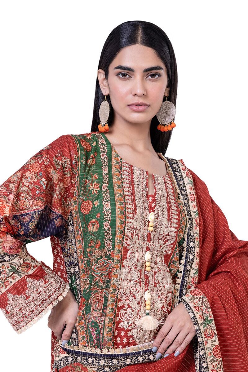 Khaadi | My Winter Mood | LKM02 -  Khaadi Ladies Clothes - Original Designer Dress - House of Maryam