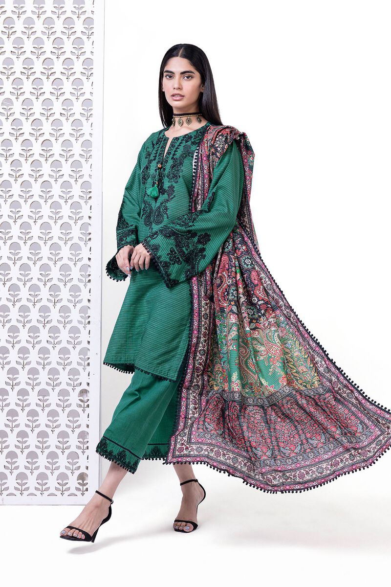 Khaadi | My Winter Mood | LKM10 -  Khaadi Ladies Clothes - Original Designer Dress - House of Maryam