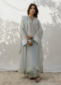 Mahgul | Eid Edit 2024 | Silver Light -  Mahgul Luxury - Original Designer Dress - House of Maryam