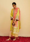 Mahgul | Eid Edit 2024 | Lemon Mint -  Mahgul Luxury - Original Designer Dress - House of Maryam