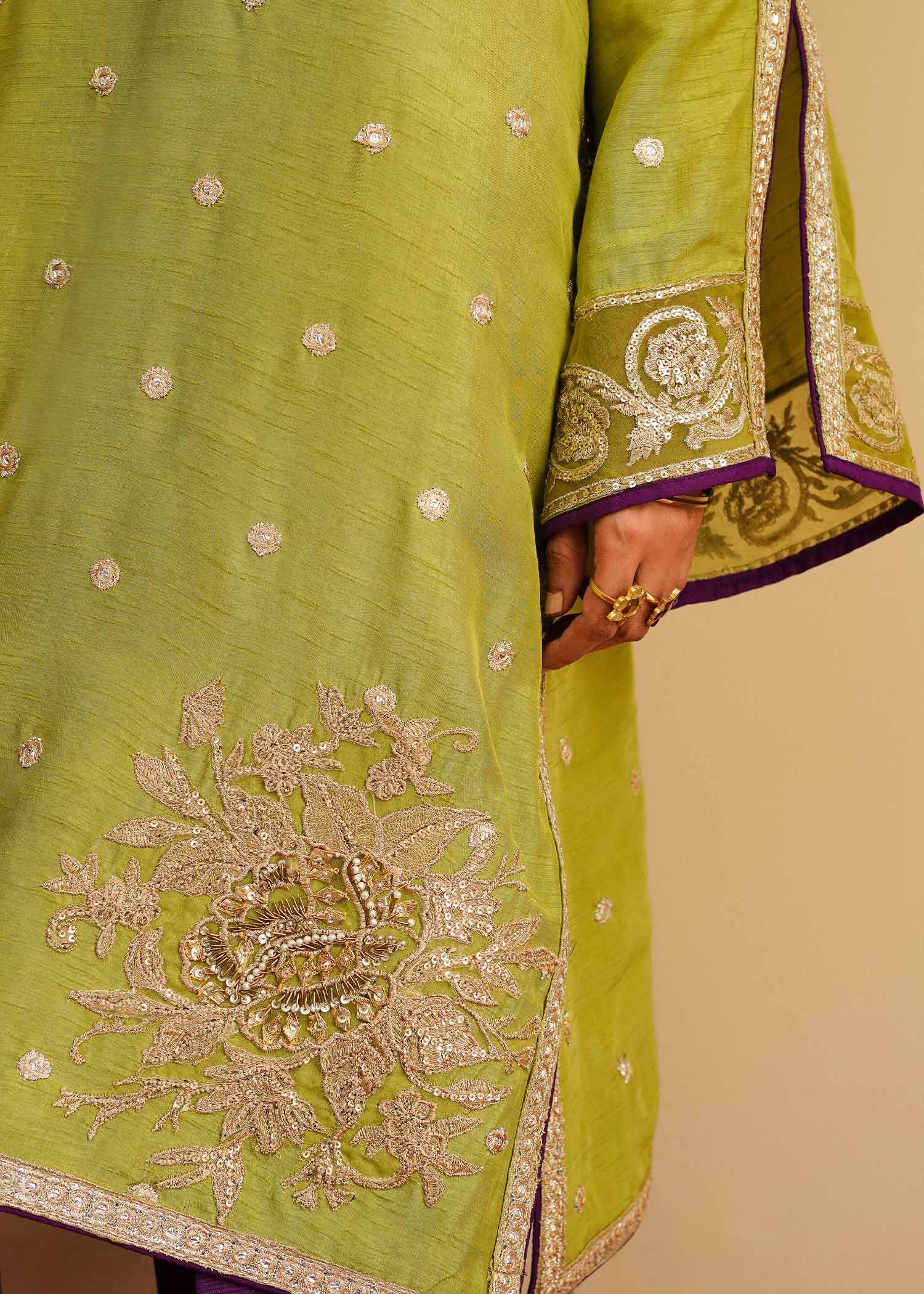 Mahgul | Eid Edit 2024 | Twilight Garden -  Mahgul Luxury - Original Designer Dress - House of Maryam