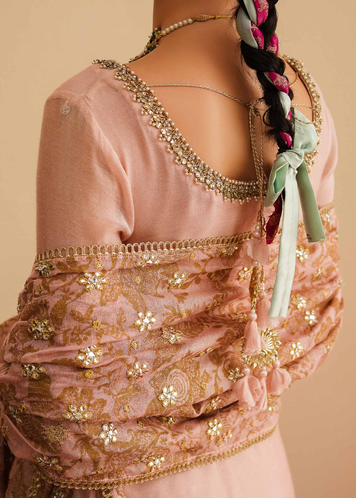 Mahgul | Eid Edit 2024 | Pink Elegance -  Mahgul Luxury - Original Designer Dress - House of Maryam