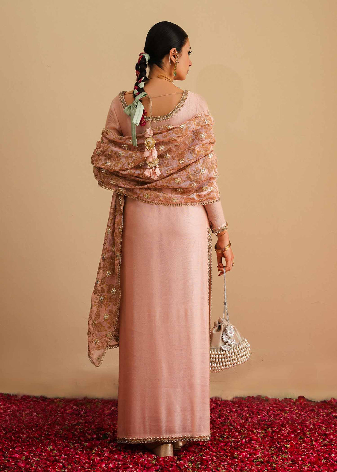 Mahgul | Eid Edit 2024 | Pink Elegance -  Mahgul Luxury - Original Designer Dress - House of Maryam