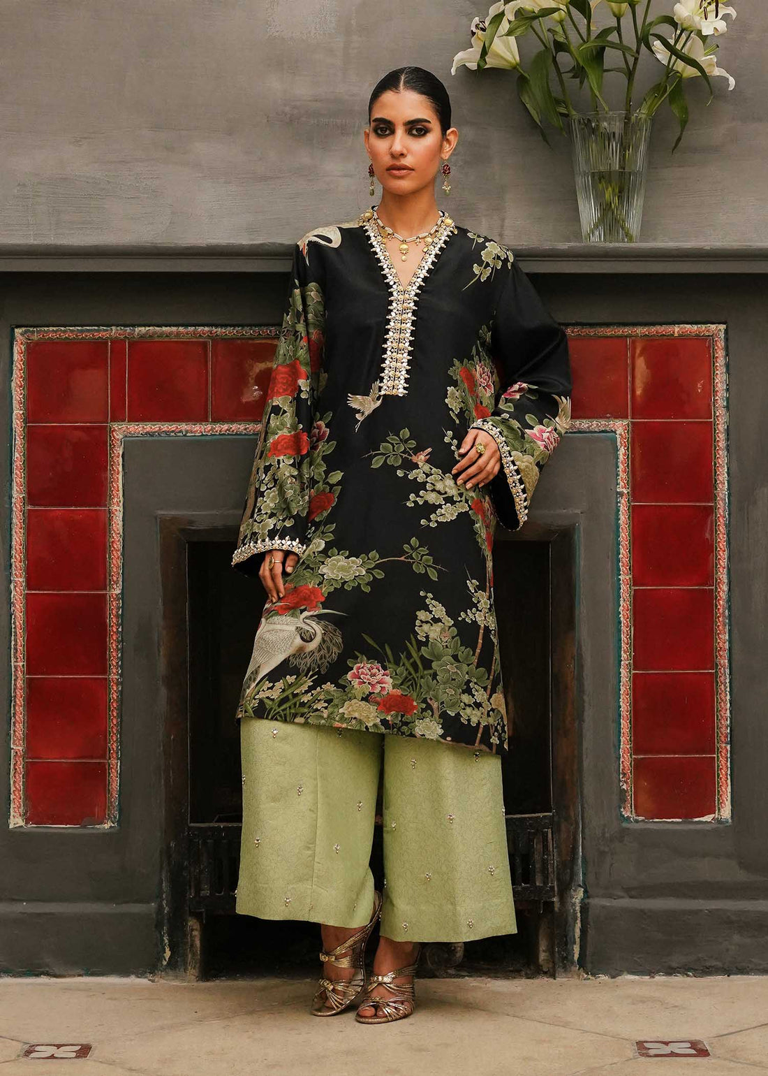 Mahgul | Eid Edit 2024 | Cosmic Moondance -  Mahgul Luxury - Original Designer Dress - House of Maryam