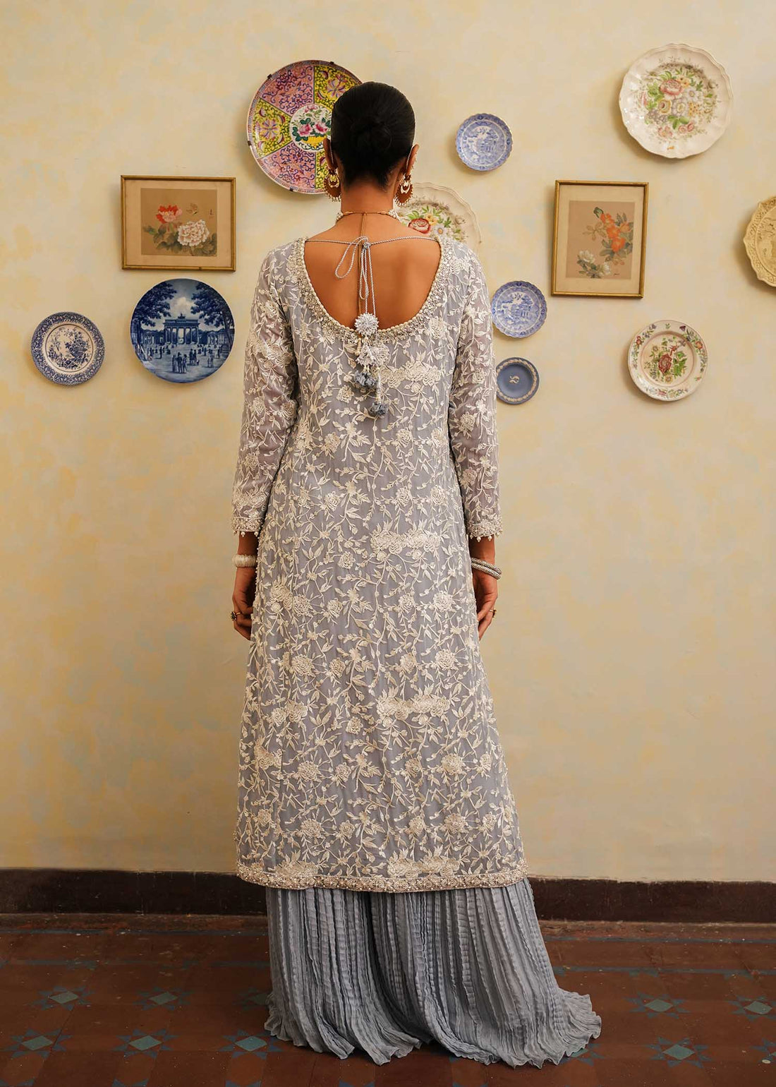 Mahgul | Eid Edit 2024 | Sage Reverie -  Mahgul Luxury - Original Designer Dress - House of Maryam