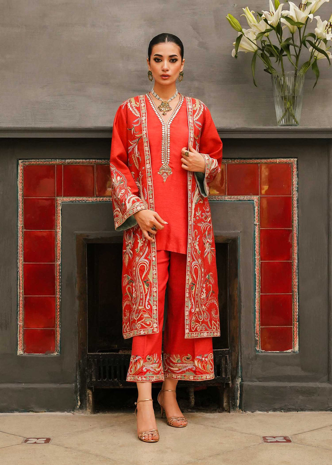 Mahgul | Eid Edit 2024 | Kashmiri Dreams -  Mahgul Luxury - Original Designer Dress - House of Maryam