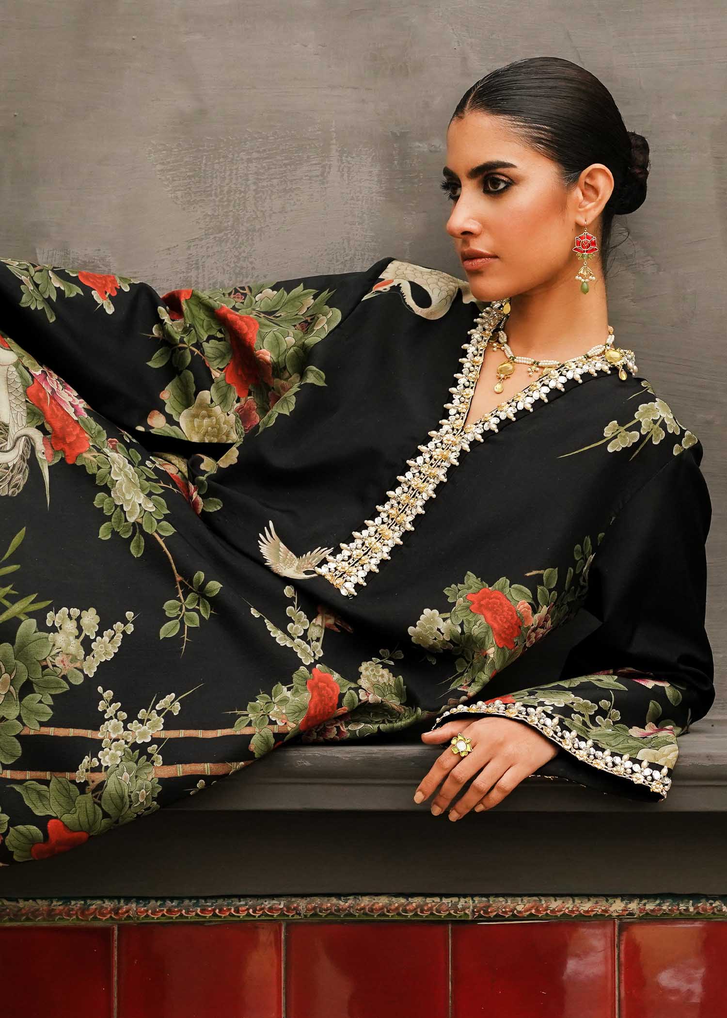 Mahgul | Eid Edit 2024 | Cosmic Moondance -  Mahgul Luxury - Original Designer Dress - House of Maryam