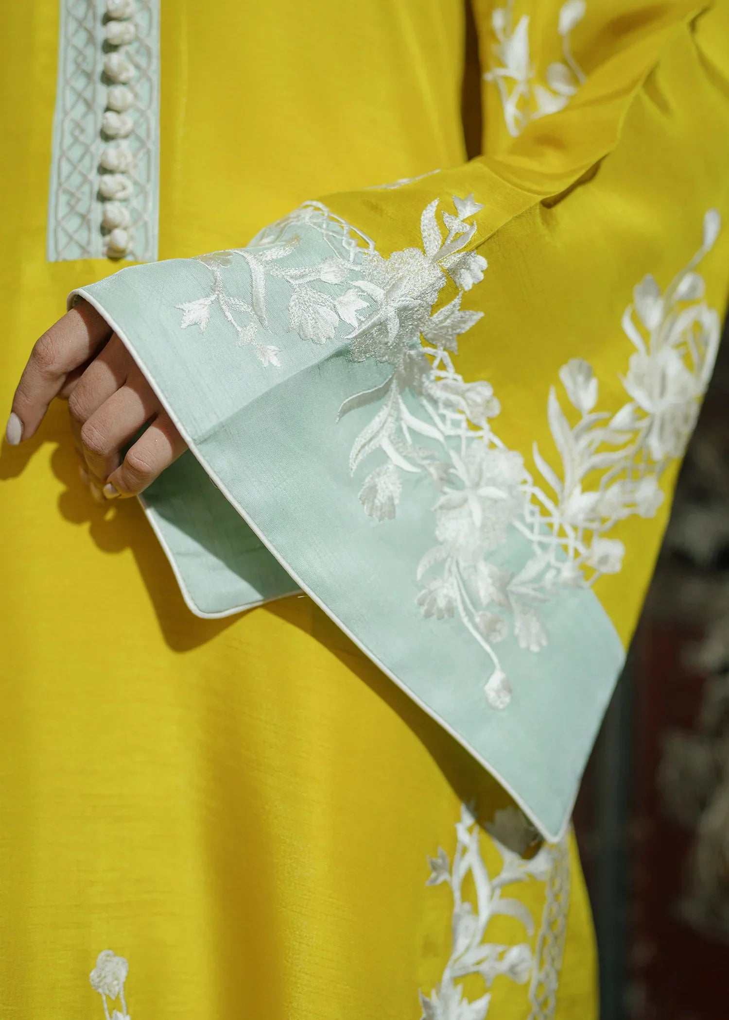 Mahgul | Eid Edit 2024 | Lush Crush -  Mahgul Luxury - Original Designer Dress - House of Maryam