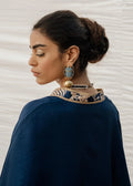Mahgul | Eid Edit 2024 | Cobalt Sea -  Mahgul Luxury - Original Designer Dress - House of Maryam