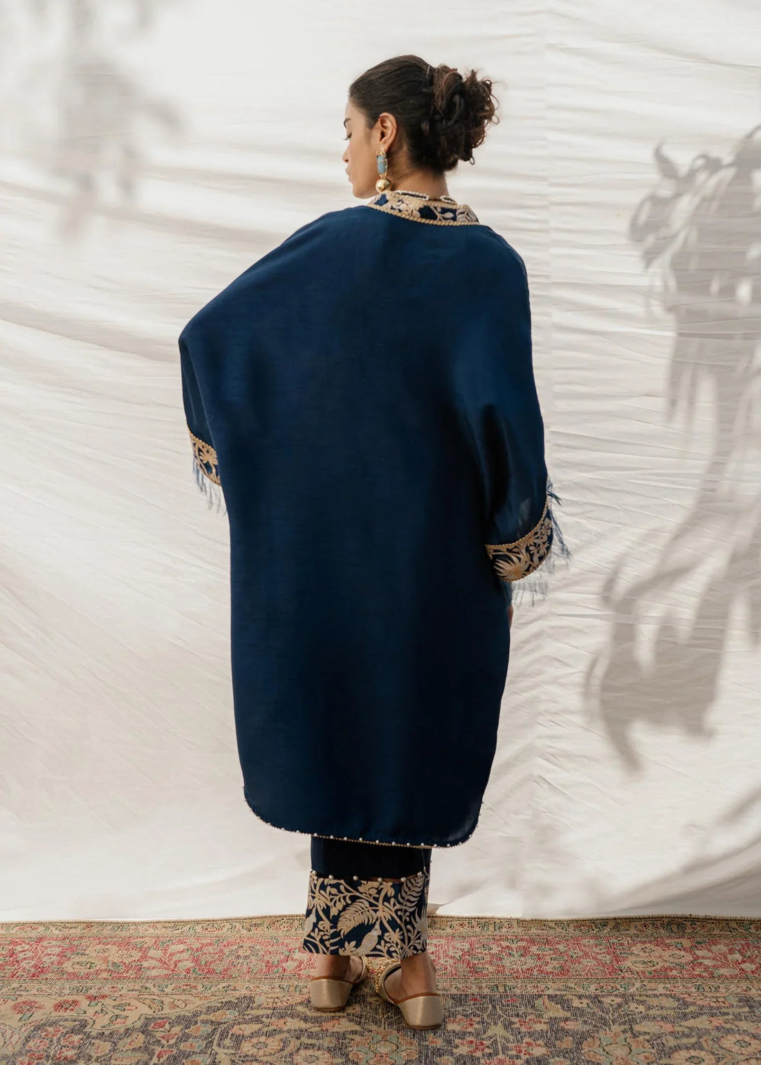 Mahgul | Eid Edit 2024 | Cobalt Sea -  Mahgul Luxury - Original Designer Dress - House of Maryam