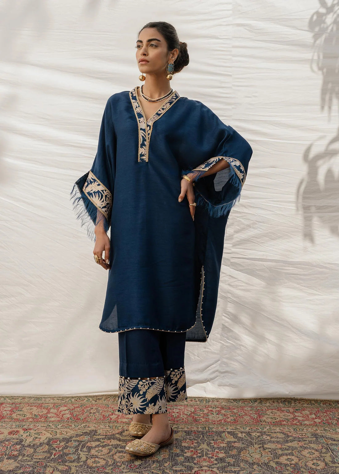 Mahgul | Eid Edit 2024 | Cobalt Sea -  Mahgul Luxury - Original Designer Dress - House of Maryam