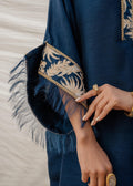 Mahgul | Eid Edit 2024 | Cobalt Sea -  Mahgul Luxury - Original Designer Dress - House of Maryam