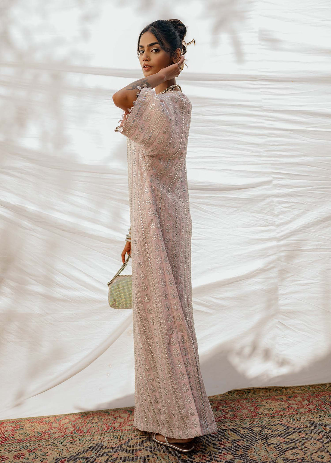 Mahgul | Eid Edit 2024 | Rose Mirror -  Mahgul Luxury - Original Designer Dress - House of Maryam