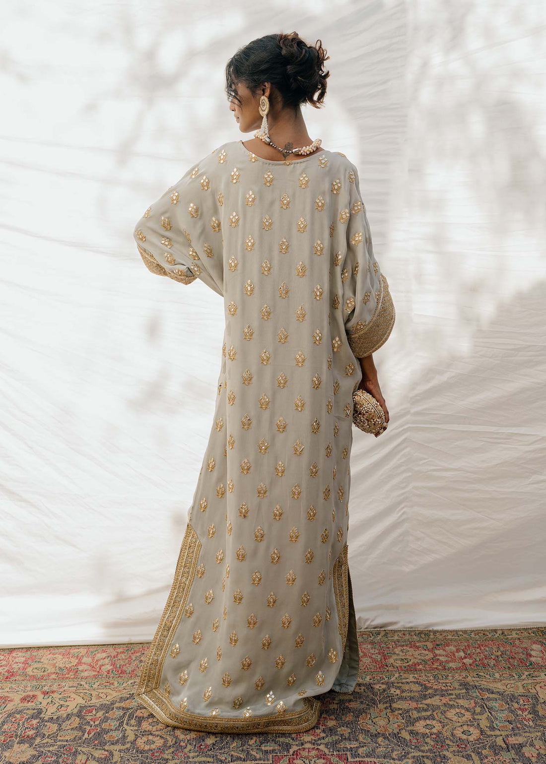 Mahgul | Eid Edit 2024 | Grey Amethyst -  Mahgul Luxury - Original Designer Dress - House of Maryam