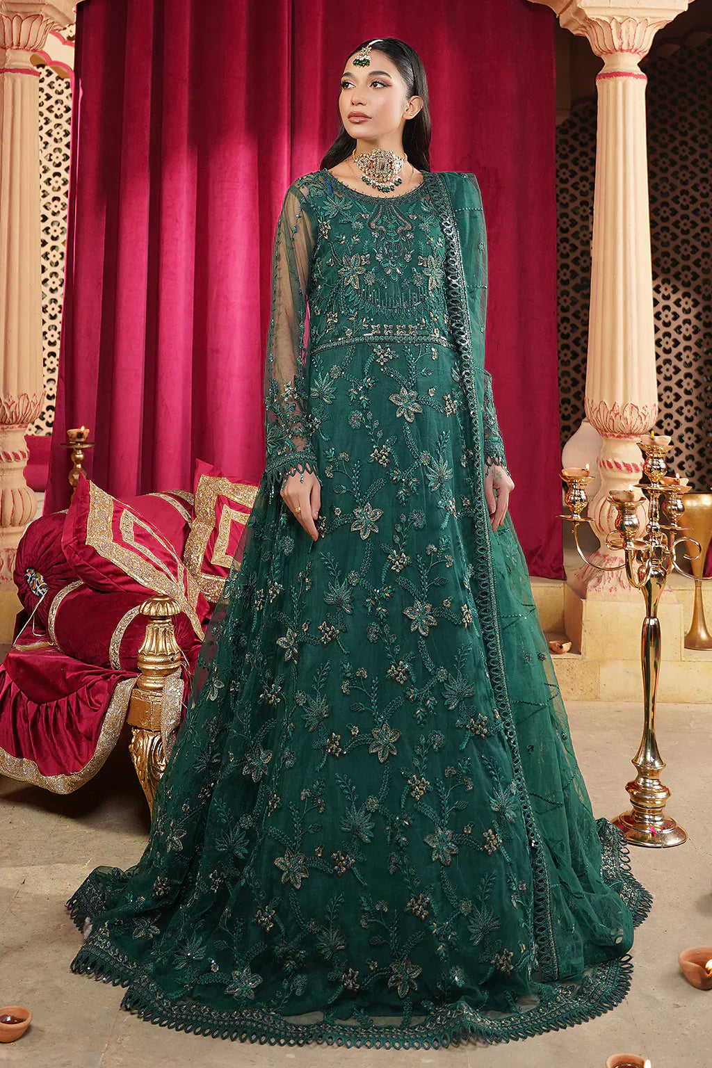 Maryams | Aarzu Formals | A-7001 -  Maryams Formal - Original Designer Dress - House of Maryam