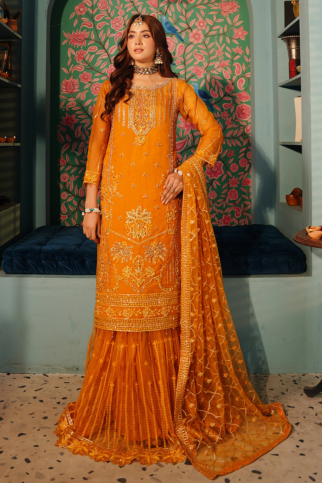 Maryams | Reet Formals | R-104 -  Maryams Formal - Original Designer Dress - House of Maryam